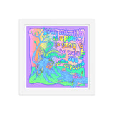 Opportunity to Grow Rainbow Framed Print