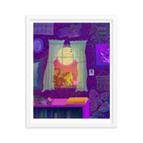 Full Moon Energy Framed Print