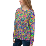 Wavy Daisy Unisex Sweatshirt