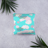 Cloudy Daze Square Pillow