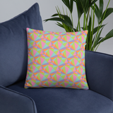 Pastel Prism Square Pillow