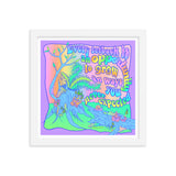 Opportunity to Grow Rainbow Framed Print