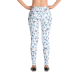 Blue Shroom Leggings
