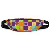 Disco Squares Fanny Pack