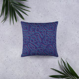 Wormhole Square Pillow