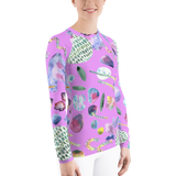 Bubblegum Garden Long Sleeve Shirt