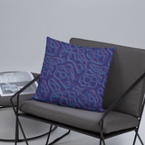 Wormhole Square Pillow