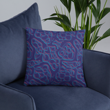 Wormhole Square Pillow