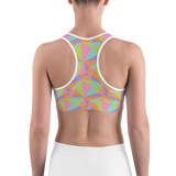 Pastel Prism Sports bra