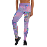 Crystal Clouds Yoga Leggings