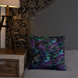 Space Shrooms Square Pillow