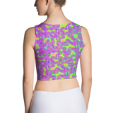 Psychedelic Mess Crop Top