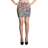 Wavy Daisy Mini Skirt