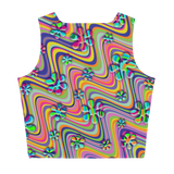 Wavy Daisy Crop Top