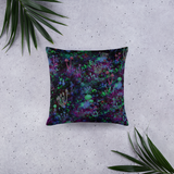 Space Shrooms Square Pillow