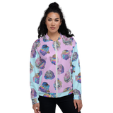 Crystal Cluster Unisex Bomber Jacket