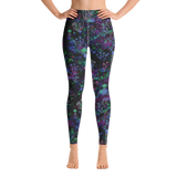 Space Shrooms Yoga Leggings