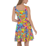 Groovy Shroom Skater Dress