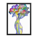 Mushroom Queen Framed Print