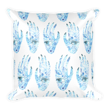 Garden Hands Square Pillow