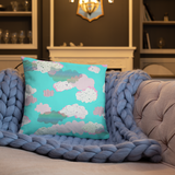 Cloudy Daze Square Pillow