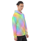 Rainbow Grid Unisex Hoodie