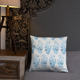 Garden Hands Square Pillow