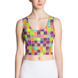 Disco Squares Crop Top