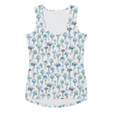 Blue Shroom Long Tank Top