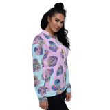 Crystal Cluster Unisex Bomber Jacket