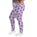 Pastel Crystal Cluster Plus Size Leggings