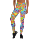 Groovy Shroom Yoga Leggings