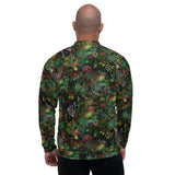 Midnight Mushrooms Bomber Jacket