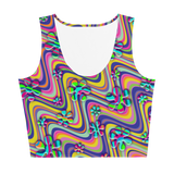 Wavy Daisy Crop Top