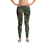 Midnight Mushrooms Leggings