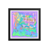 Opportunity to Grow Rainbow Framed Print