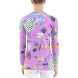 Bubblegum Garden Long Sleeve Shirt
