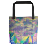 Geometric Rain Tote bag