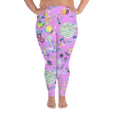 Bubblegum Garden Plus Size Leggings
