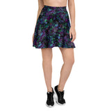 Space Shrooms Skater Skirt