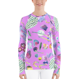 Bubblegum Garden Long Sleeve Shirt