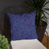 Wormhole Square Pillow