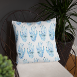 Garden Hands Square Pillow