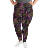 Sunset Shrooms Plus Size Leggings