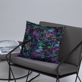 Space Shrooms Square Pillow