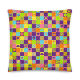 Disco Squares Pillow