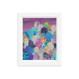 Gumdrops Mountaintops 2 Framed Print