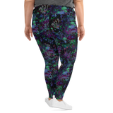 Space Shrooms Plus Size Leggings