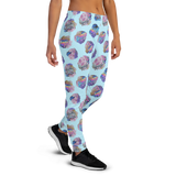 Blue Crystal Cluster Joggers