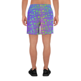 Psychedelic Mess Athletic Long Shorts